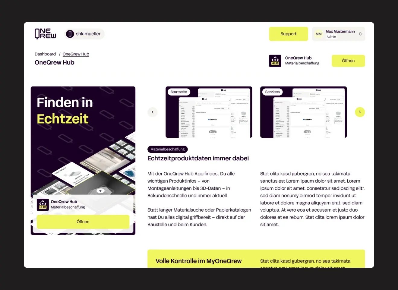 OneQrew Hub OneQrew Hub